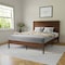 Flash Furniture Brown Queen Wooden Platform Bed with Headboard MG-09003QB-Q-BRN-GG - alternate 1
